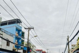 BÁN NHÀ MẶT TIỀN KINH DOANH NGAY CHỢ SÁNG BÙI MINH TRỰC P5 Q8 - 4X32 - NHỈNH 16 TỶ.
